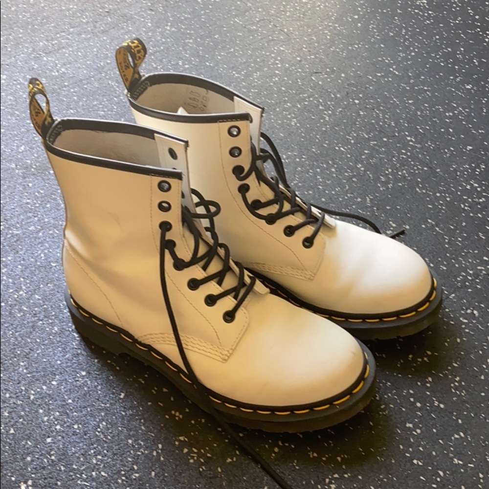 white doc martens - Picture 3 of 5